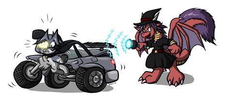 The vehicle witch